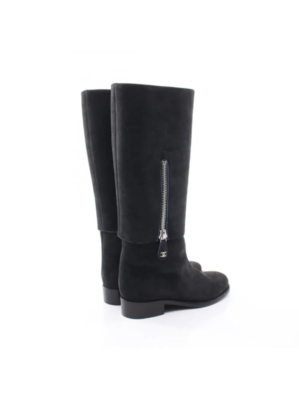 Chanel Boots Long Suede